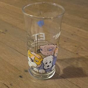 E.T. The Extra-Terrestrial Glass Tumbler: Pizza Hut Vintage 1982